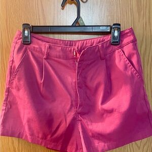 SHEIN High Waist Pink Shorts